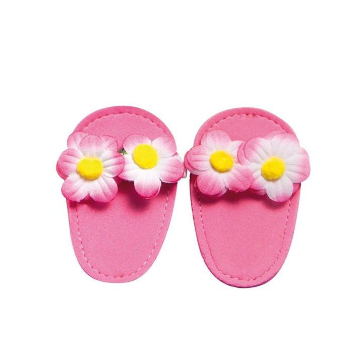 Virágos baba papucs, 35-45 cm - es babákhoz