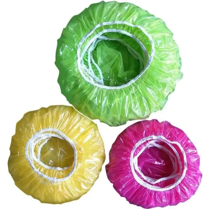 Capace vase pentru gatit, set 60 piese, multicolor, 15x21x27cm, reutilizabile