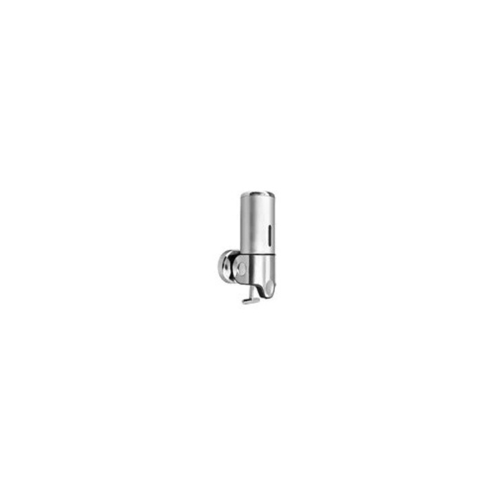 Dispenser sapun lichid manual 500ml argintiu transparent montare perete