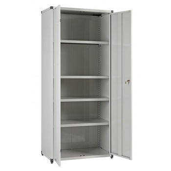 Dulap metalic, usi batante, 5 rafturi, 50 kg/polita, 183 x 80 x 44 cm Dulap metalic, usi batante, 5 rafturi, 50 kg/polita, 183 x 80 x 44 cm