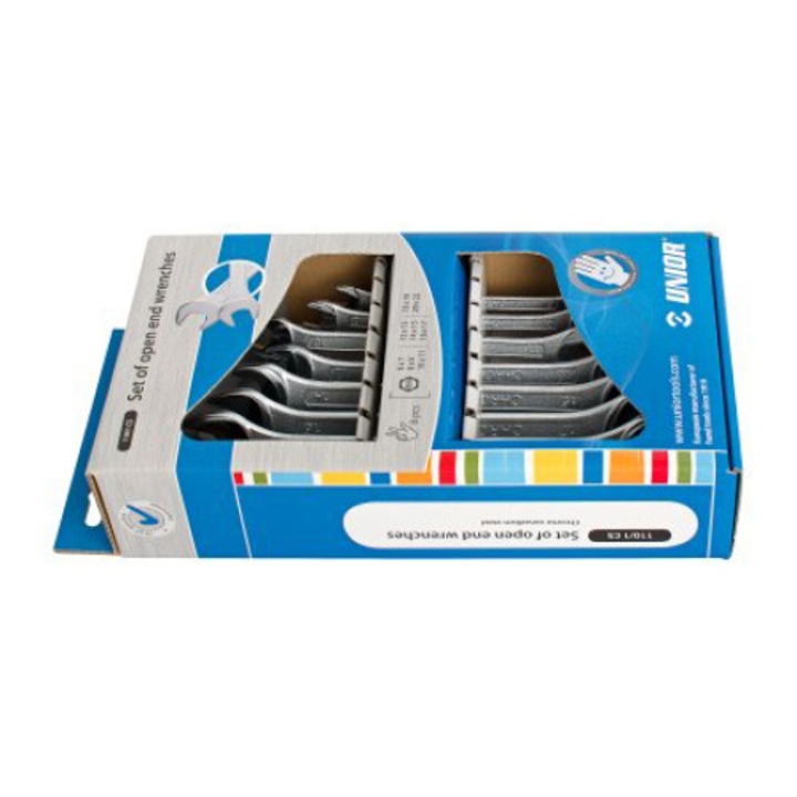 Villáskulcs-készlet - 110/1CS - UNIOR - 6-22/8 pcs