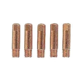 Set 5 bucati tub contact sudura flux Einhell, 0.9 mm, filet M6 Set 5 bucati tub contact sudura flux Einhell, 0.9 mm, filet M6