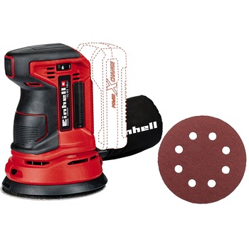 Slefuitor rotativ fara fir Einhell Power X-Change TE-RS 18 Li Solo, 18 V, 125 mm diametru, 11000 rpm Slefuitor rotativ fara fir Einhell Power X-Change TE-RS 18 Li Solo, 18 V, 125 mm diametru, 11000 rpm