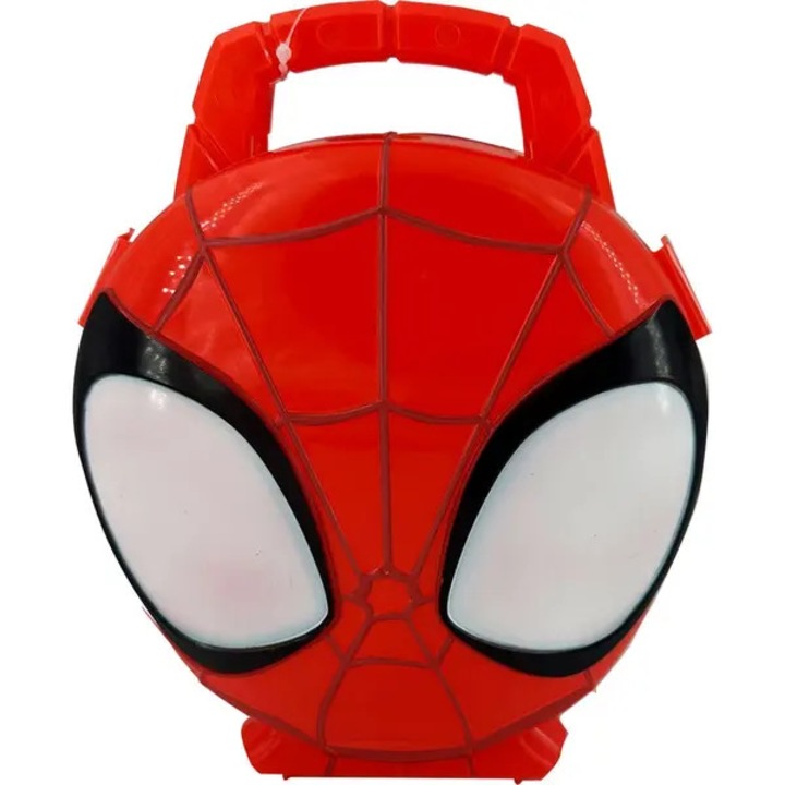 Комплект канцеларски материали за деца Spider-Man, тетрадка и 3D химикалки, червен, 21 x 17 x 8 см, PRE-CJk0515-26-0820-9349