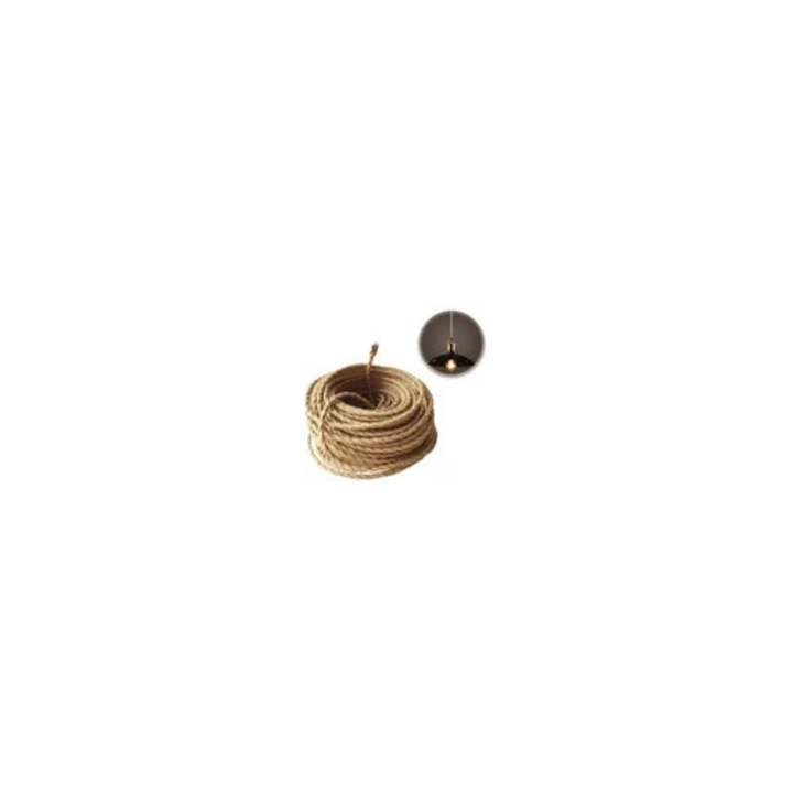Cablu electric textil retro 2x0.75mm 5m bej
