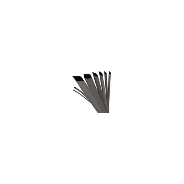Tub termocontractabil negru 15mm 1m adeziv set