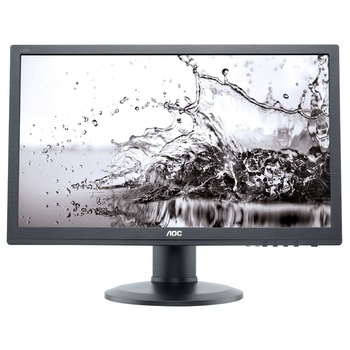 Monitor LED AOC 24'', Full HD, DVI, VGA, Vesa, Negru, E2460PDA Monitor LED AOC 24'', Full HD, DVI, VGA, Vesa, Negru, E2460PDA