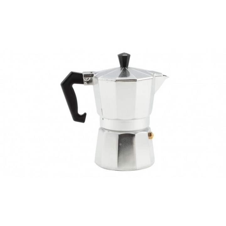 Kávéfőző 3 személyes kotyogós, alumínium (28404)