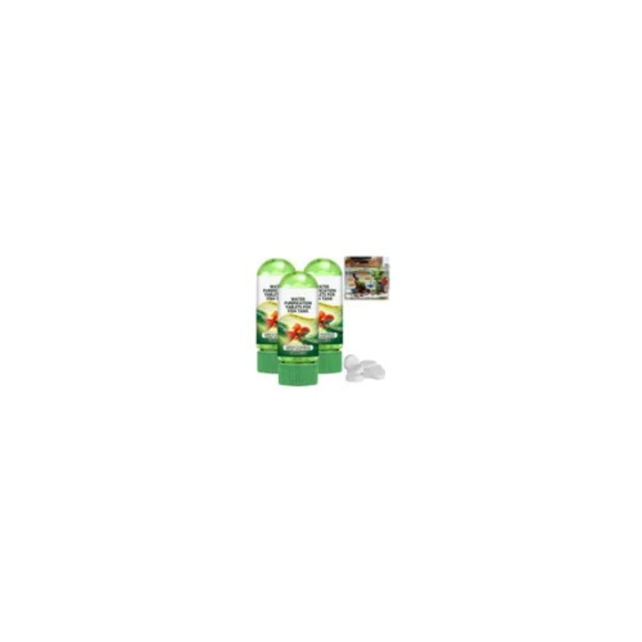Tablete purificare apa acvariu set 105 buc
