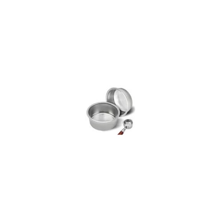 Set 2 filtre cafea 51mm inox, 1 si 2 doze