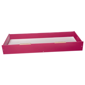Sertar pentru patul de 190 cm,GENERATION,184x79 cm, Roz fuchsia, fag lemn masiv Sertar pentru patul de 190 cm,GENERATION,184x79 cm, Roz fuchsia, fag lemn masiv