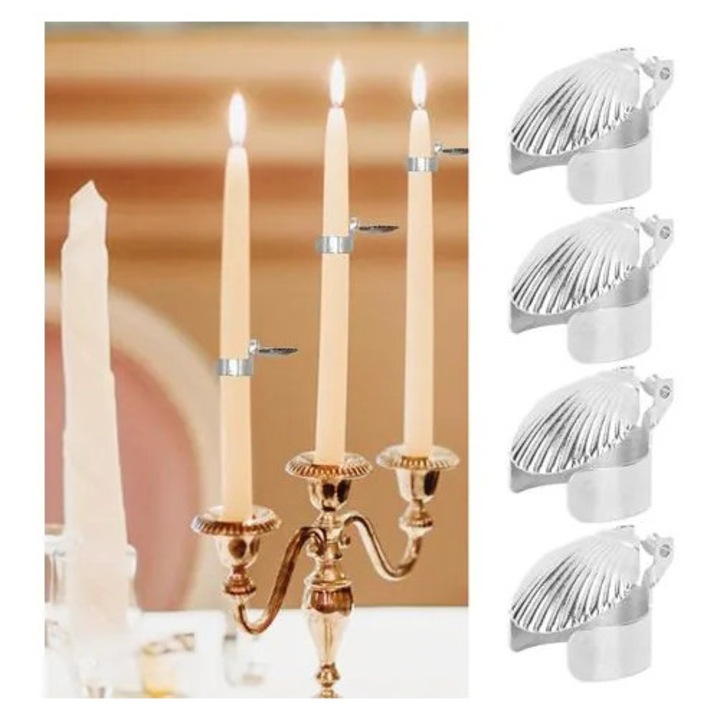Set 4 stingatoare lumanari din fier, 0.7-1 inch, 17g