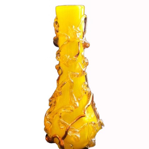 Vaza Home Decoration Sticla Galben