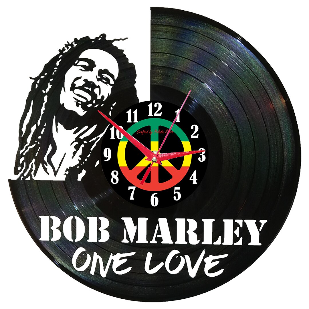 Ceas de perete disc vinil - BOB MARLEY