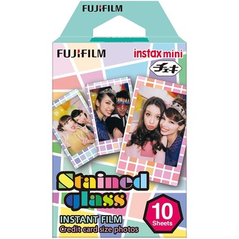 Film instant Fujiflm Mini Stained Glass, 10 buc Film instant Fujiflm Mini Stained Glass, 10 buc