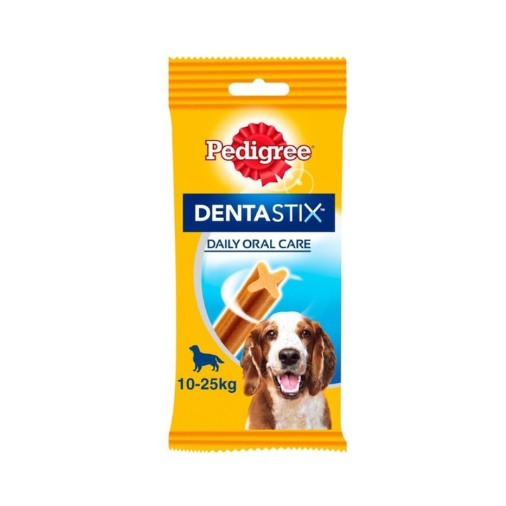 Pedigree DentaStix jutalomfalat 10-25 kg-os kutyáknak, 3 db