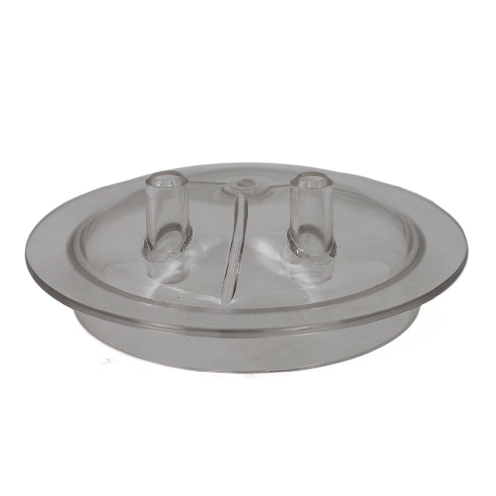 Capac transparent pentru bidon de 30l cu 2 iesiri