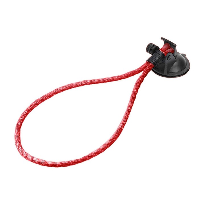 Suport palarie cowboy plastic rosu 20x25cm pentru masina