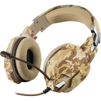 Casti gaming Trust GXT 322D Carus, Desert camo Casti gaming Trust GXT 322D Carus, Desert camo