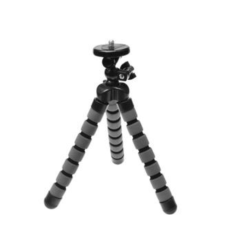 Trepied XREC, 18cm, 1kg, Negru/Gri Trepied XREC, 18cm, 1kg, Negru/Gri