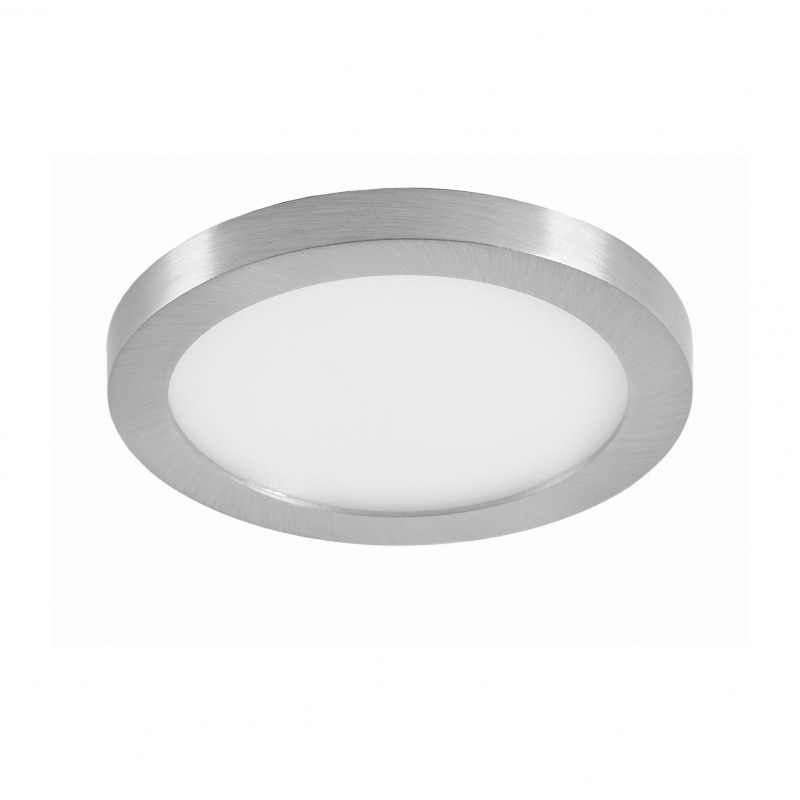 Spot led Incastrat, crom mat, Rotund, 6w, 4000K, 1427/6w sn