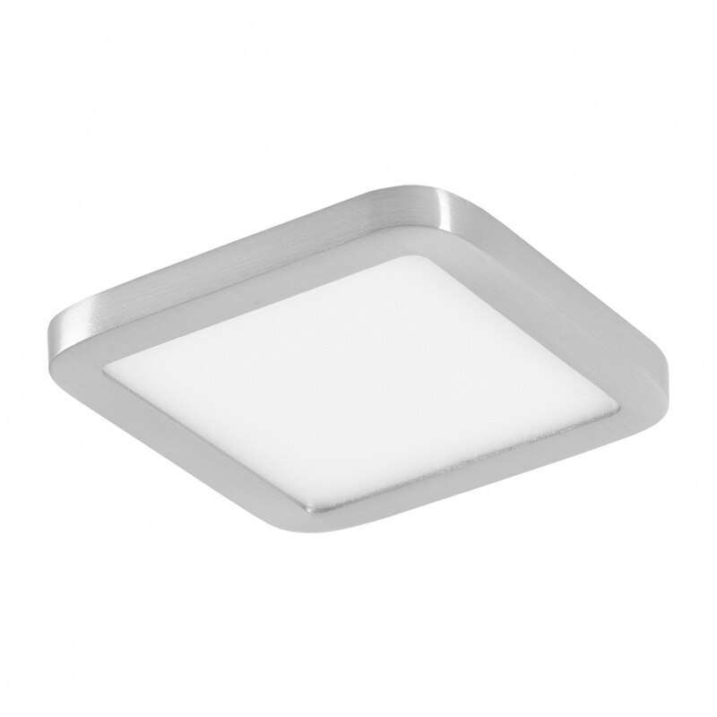 Spot led Incastrat, crom mat, Patrat, 6w, 4000K, 1429/6w sn