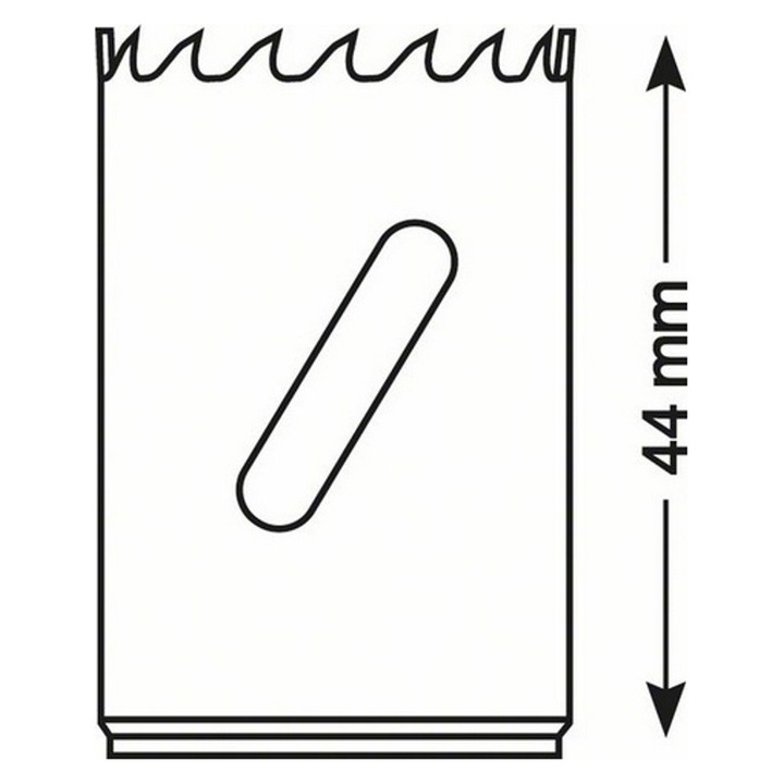 Carota HSS-bimetal, 20 x 44 mm