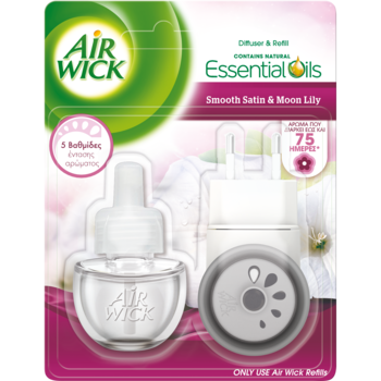 Odorizant camera electric Air Wick, Smooth Satin, 19 ml Odorizant camera electric Air Wick, Smooth Satin, 19 ml