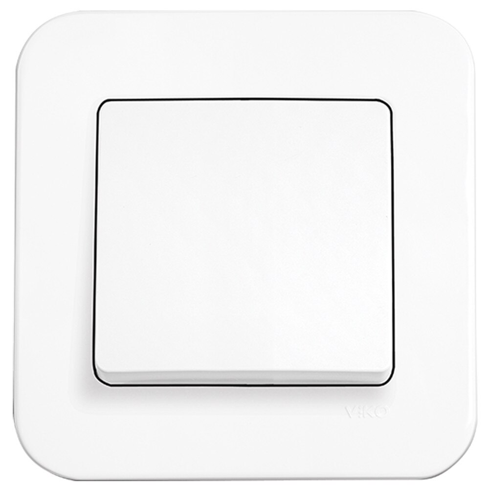 Intrerupator cu 2 circuite Rollina Alb