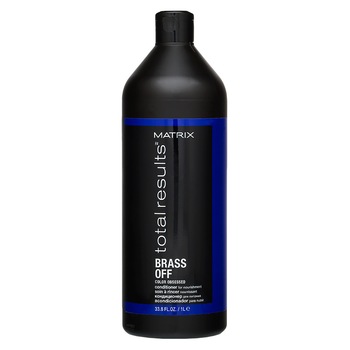 Matrix Total Results Brass Off Conditioner balsam pentru hidratarea parului 1000 ml Matrix Total Results Brass Off Conditioner balsam pentru hidratarea parului 1000 ml