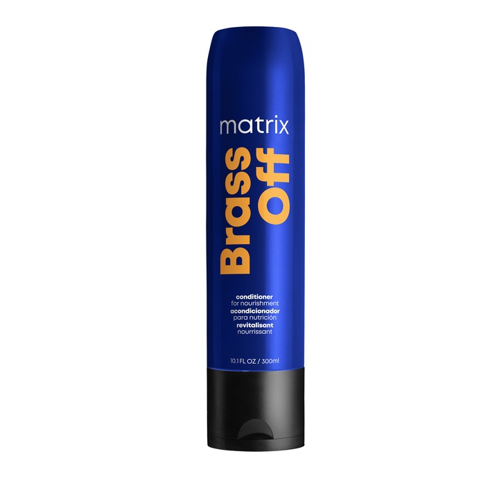 Balsam de par Matrix Total Results Brass Off pentru neutralizarea tonurilor de galben, 300 ml