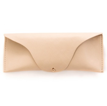 Etui ochelari soare sau vedere, din piele naturala, Rainbow, nude Etui ochelari soare sau vedere, din piele naturala, Rainbow, nude