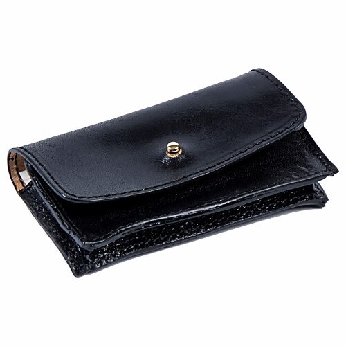 Etui card, carti de vizita Oldtime Negru