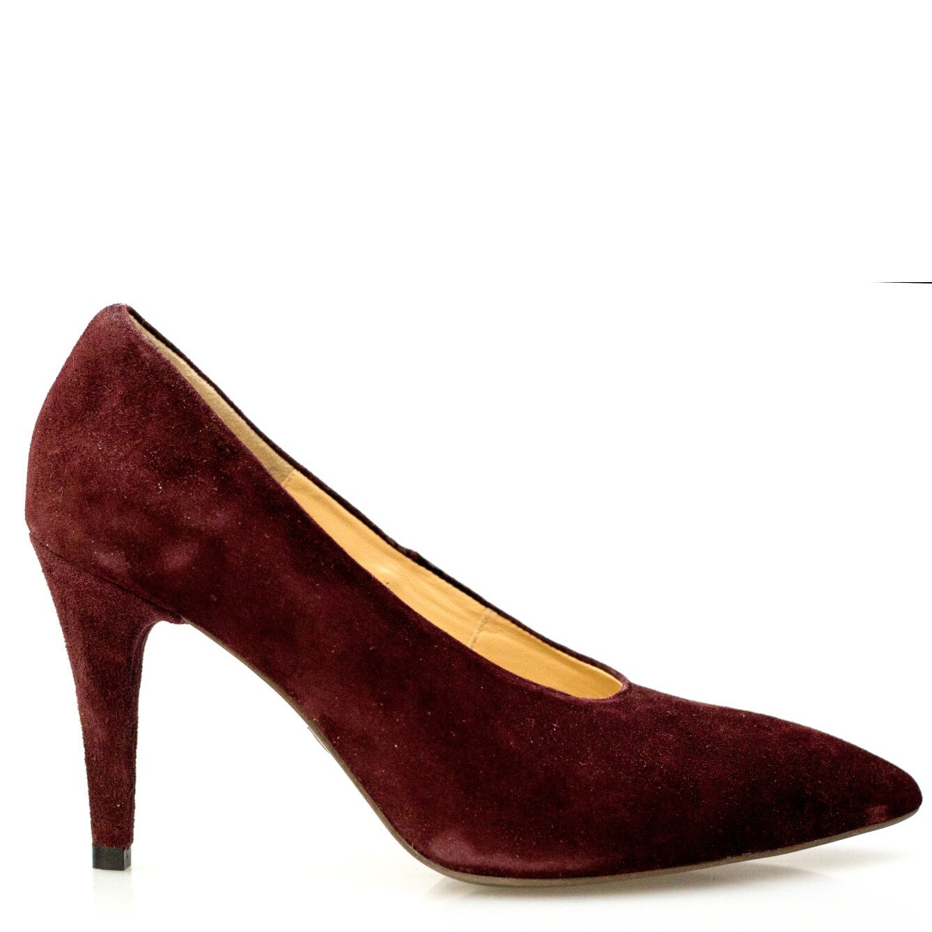 Pantofi dama, Thea Visconti, visiniu, montant