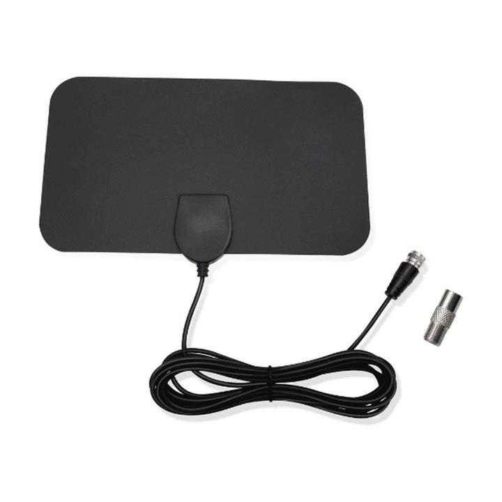 Antena TV digitala interior, acoperire larga, compacta, alba, TY13