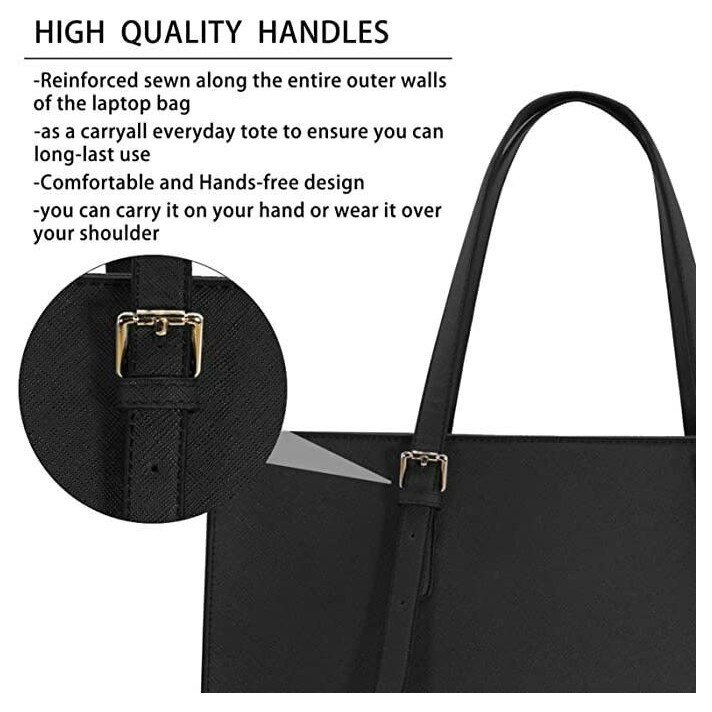 Geanta laptop 15.6 inch, rucsac, piele, negru, rezistenta la apa, usoara