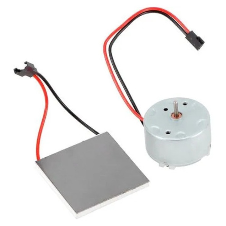 Generator ventilator soba termoelectric metalic, set accesorii, compact, durabil