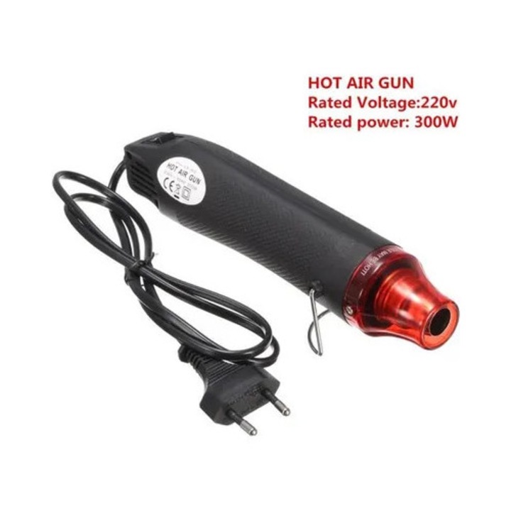 Pistol de lipit 300W negru 22.5x1.5m cablu