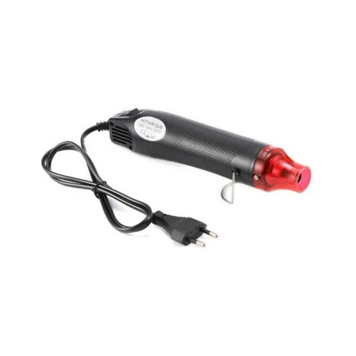 Pistol de lipit, 300W, ceramic, negru, 22.6x4.4cm