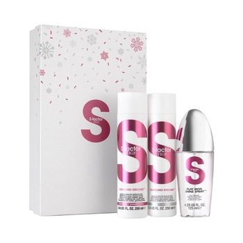 Set produse TIGI DIAMOND SHINE SET DIAMOND DREAM SHAMPOO + CONDITIONER 250 ml + FLAT IRON 125 ml Set produse TIGI DIAMOND SHINE SET DIAMOND DREAM SHAMPOO + CONDITIONER 250 ml + FLAT IRON 125 ml