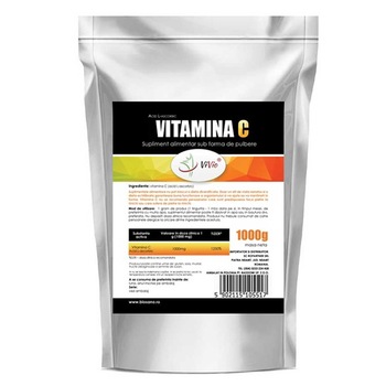 Vitamina C pulbere 1000g Vitamina C pulbere 1000g