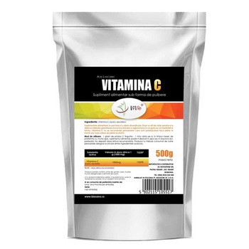Vitamina C pulbere 500g Vitamina C pulbere 500g