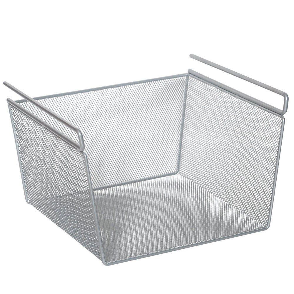 Suport prosoape, Zeller, 43 x 26 x 19 cm, Metal, Argintiu