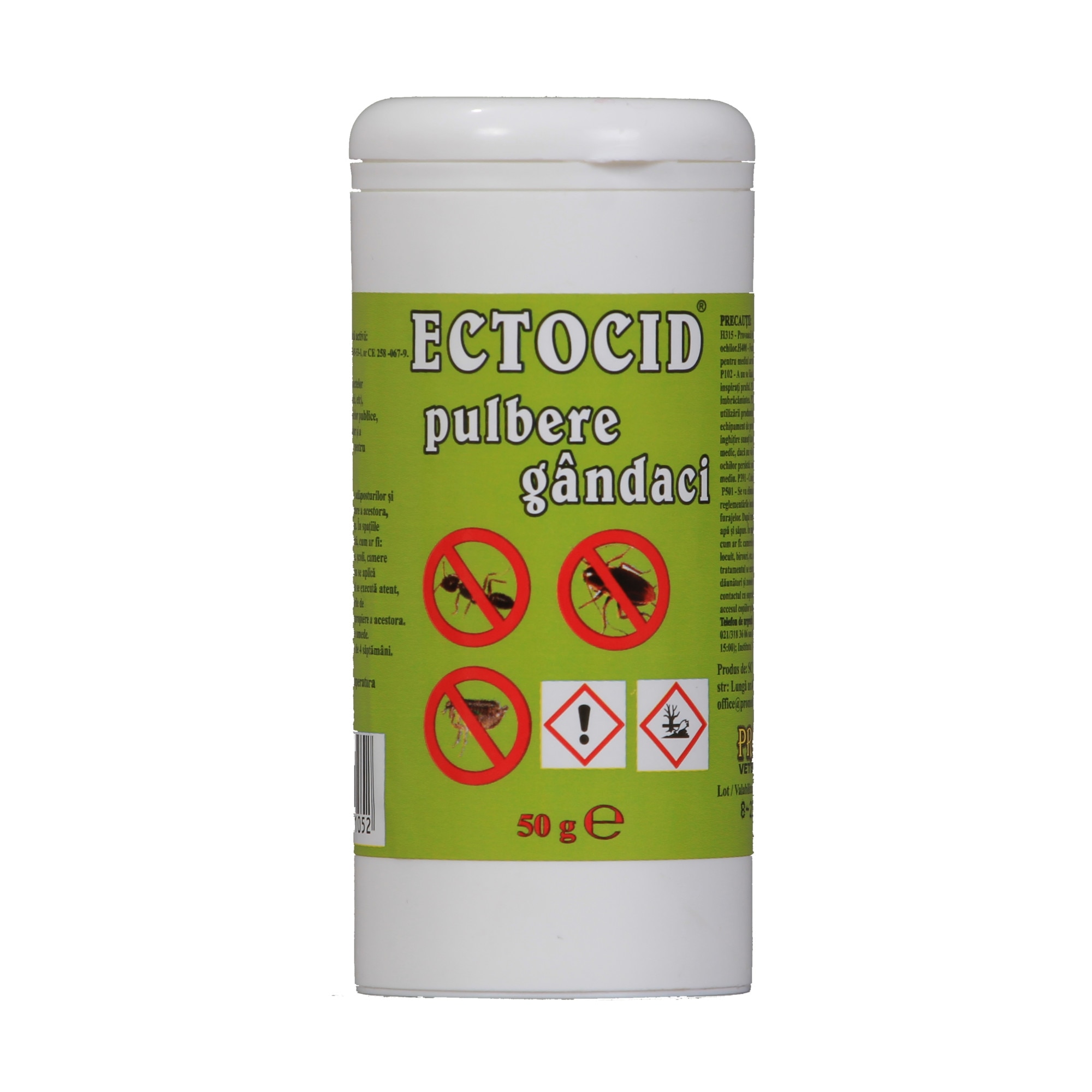 Insecticid Ectocid Pulbere Gandaci Plus 50 g - eMAG.ro