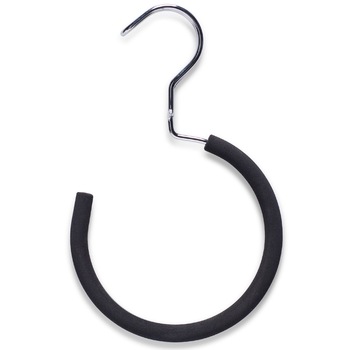 Cuier pentru esarfe, Zeller, Plastic/Metal, Negru Cuier pentru esarfe, Zeller, Plastic/Metal, Negru