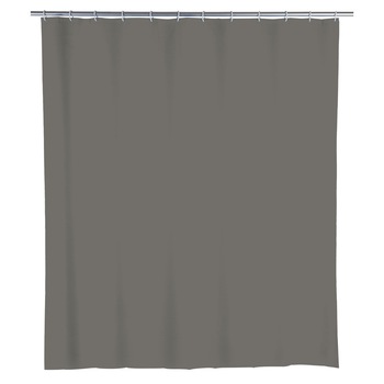 Perdea de dus, Wenko, 180x200 cm, PEVA, Cenusiu Perdea de dus, Wenko, 180x200 cm, PEVA, Cenusiu