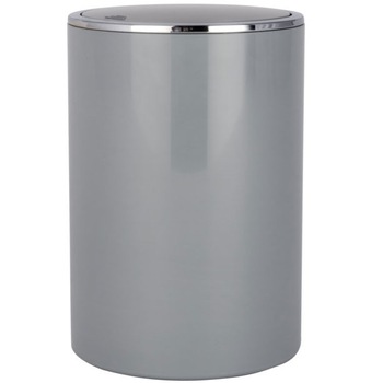 Cos de gunoi Wenko Inca, Plastic, 5 L, Gri Cos de gunoi Wenko Inca, Plastic, 5 L, Gri