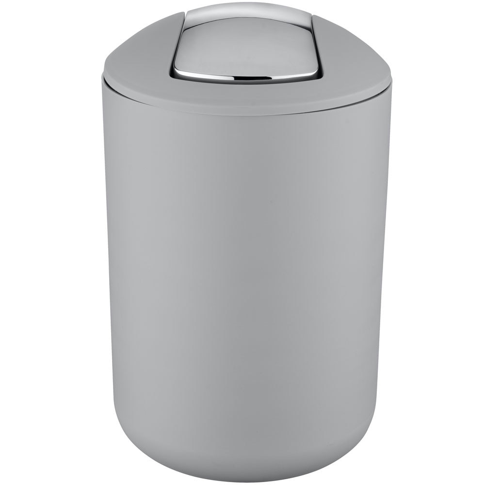 Cos de gunoi Wenko, TPE, 6.5 L, Gri