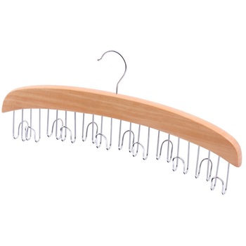 Umeras pentru curele cu 12 carlige Zeller, Lemn/Metal, 43 x 6 x 18 cm Umeras pentru curele cu 12 carlige Zeller, Lemn/Metal, 43 x 6 x 18 cm