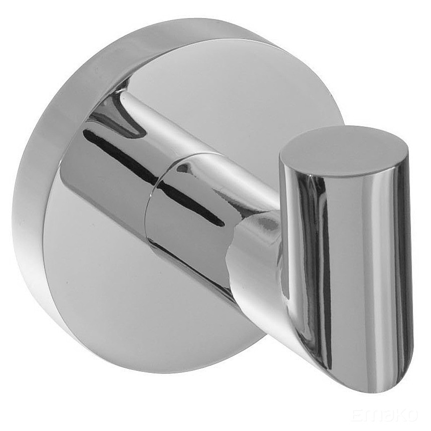 Agatatoare cuier Wenko Revello, Otel inoxidabil, 6 cm diametru, Argintiu